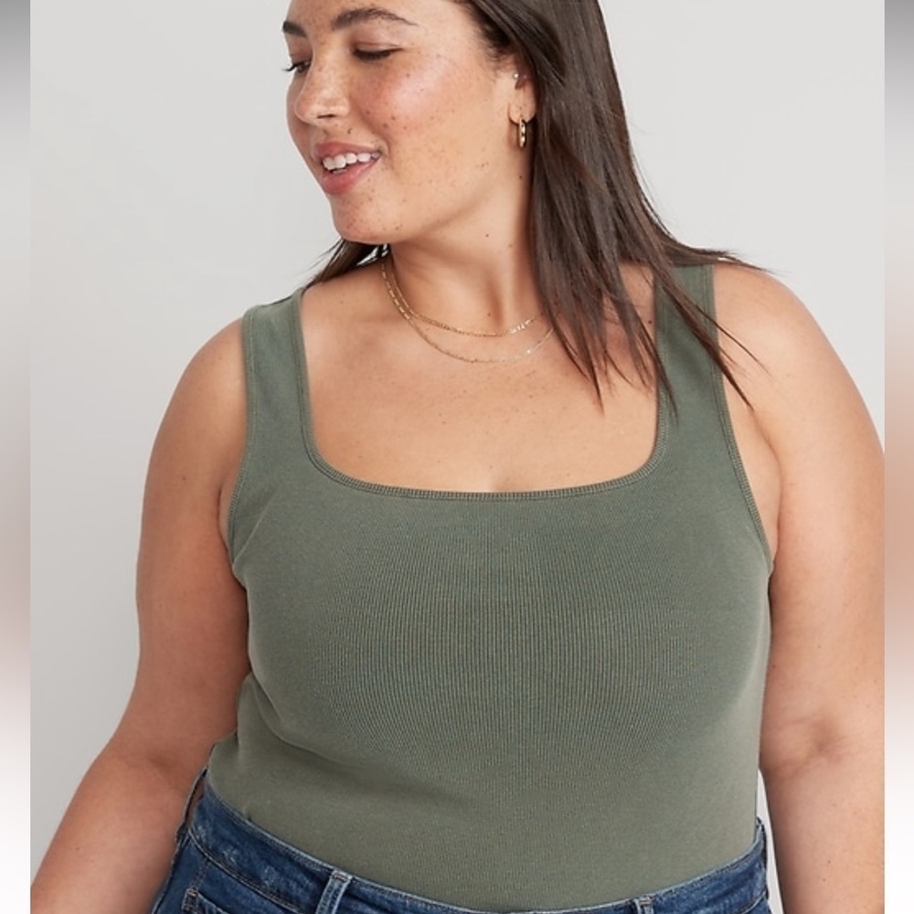Old Navy Women’s Tank Top XXL Olive Green Spring & Summer Capsule Athleisure
